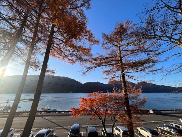 中禅寺湖周辺の紅葉