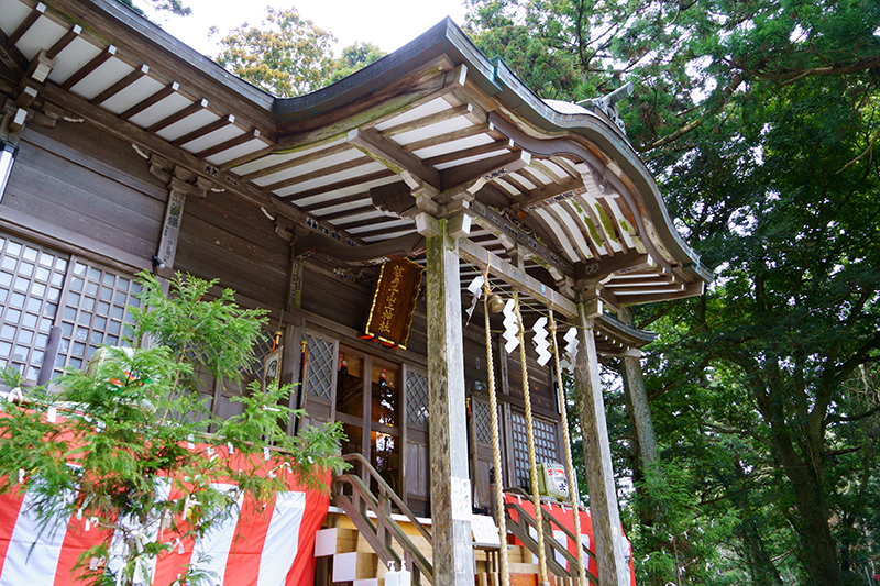 鷲子山上神社の本殿