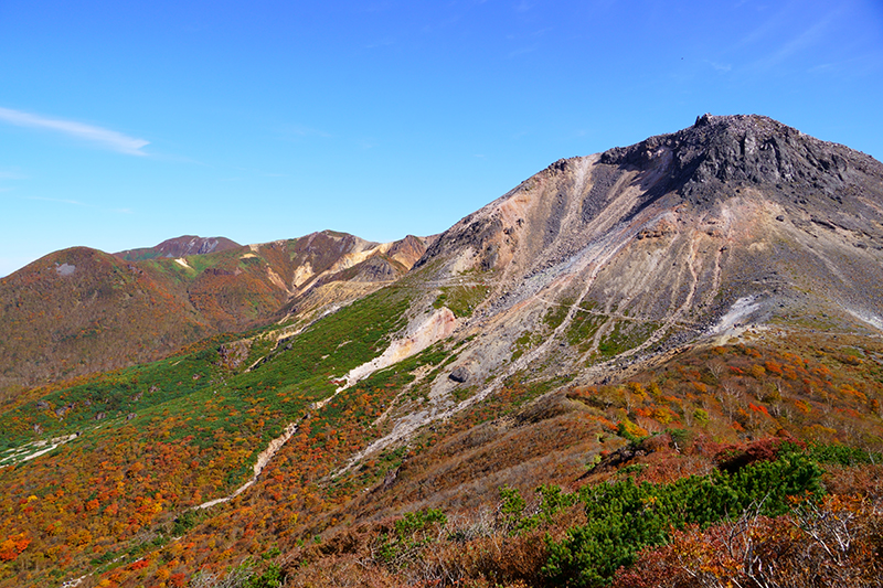 那須連山を代表する茶臼岳