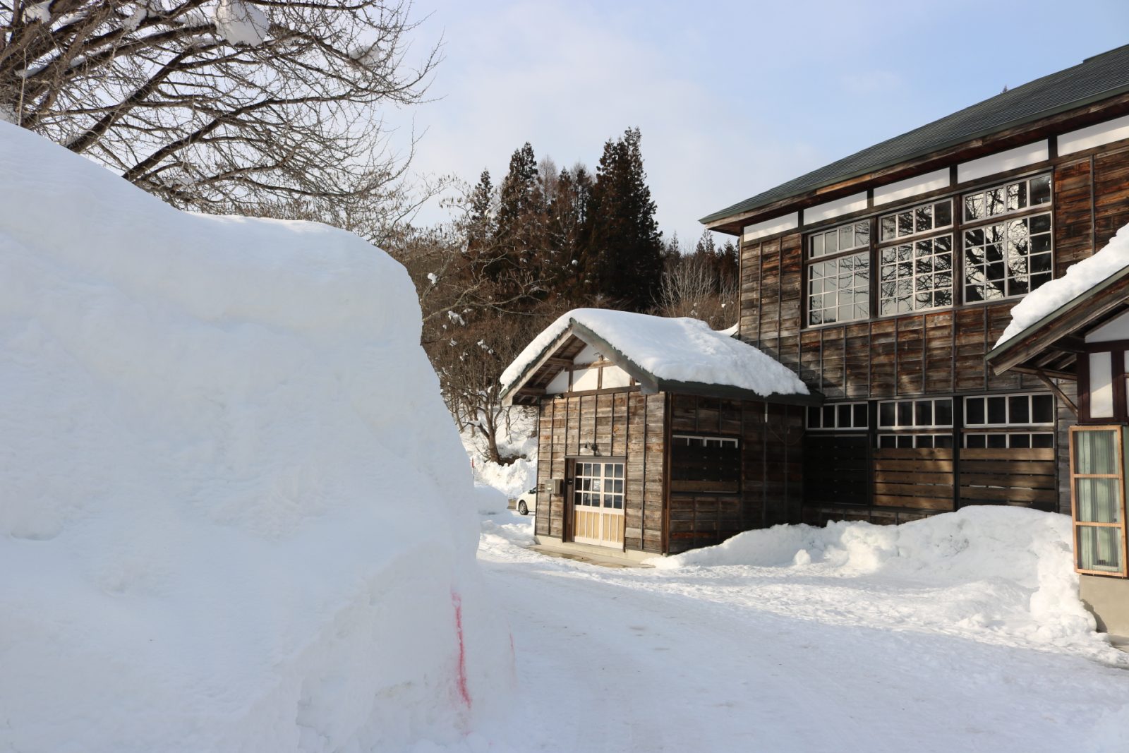 奥会津ー冬の喰丸小学校