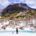 【那須高原】那須岳登山。神秘的な雪解けのひょうたん池。