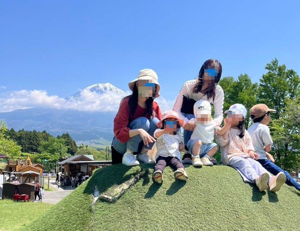 富士山子供滑り台から