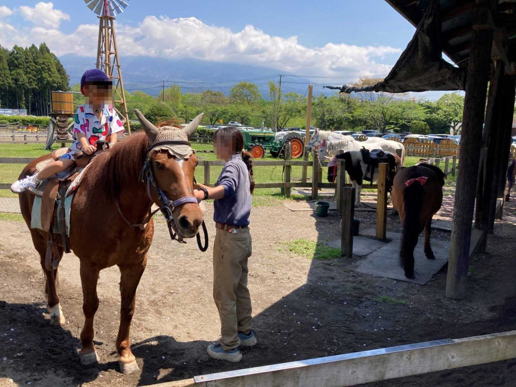 乗馬体験コーナー