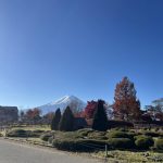 富士山と紅葉