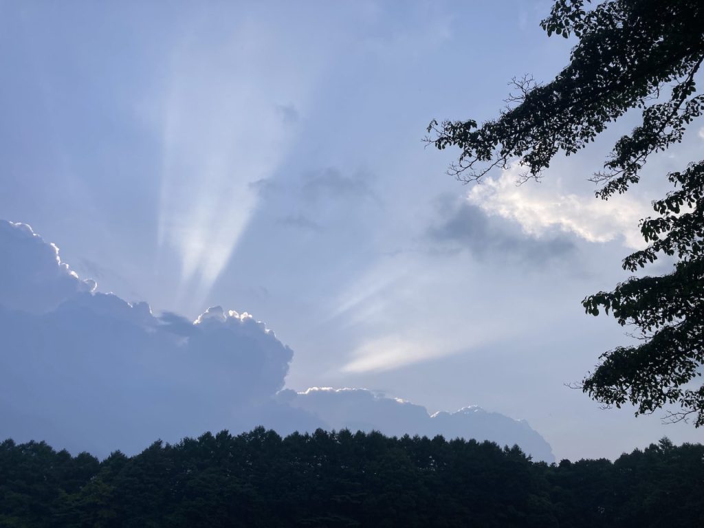 八ヶ岳清里の空