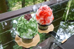 東京都あきる野市で過ごす緑に囲まれた清涼な一日と、期間限定の絶品かき氷！