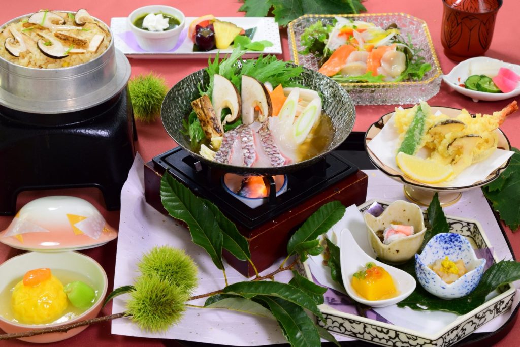 長野県　松本市　四賀　松茸　松茸山荘