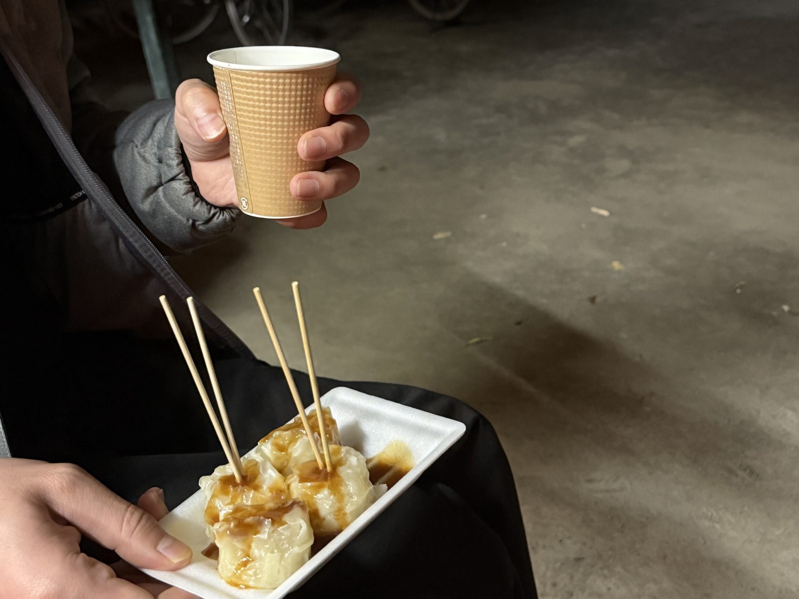 大日茶屋であったかグルメを購入