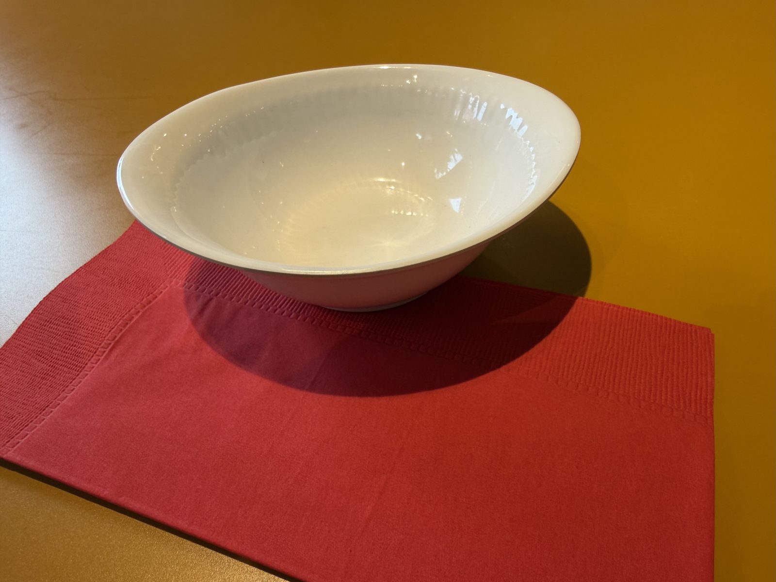 GGCのサラダバーで使うお皿