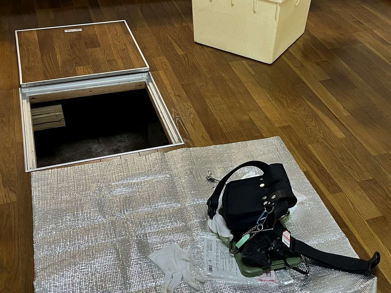 床下もチェック