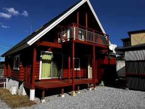【千葉県 館山市】南房総の高台に佇む　ガレージ付きのログハウス　じっくり内見してきた！　