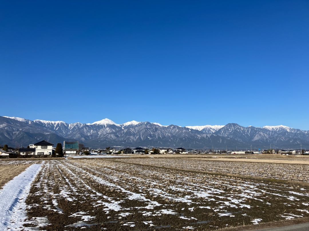 安曇野市の景色