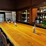 大きなカウンターテーブル