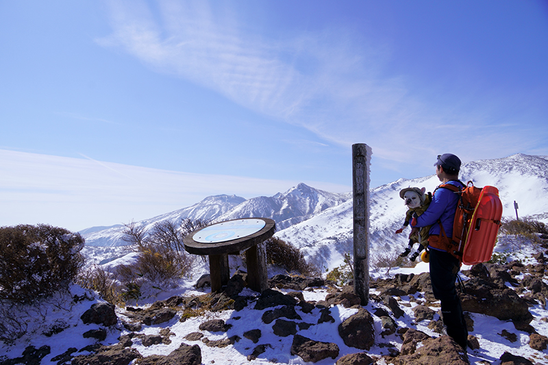 赤面山山頂へ到着!
