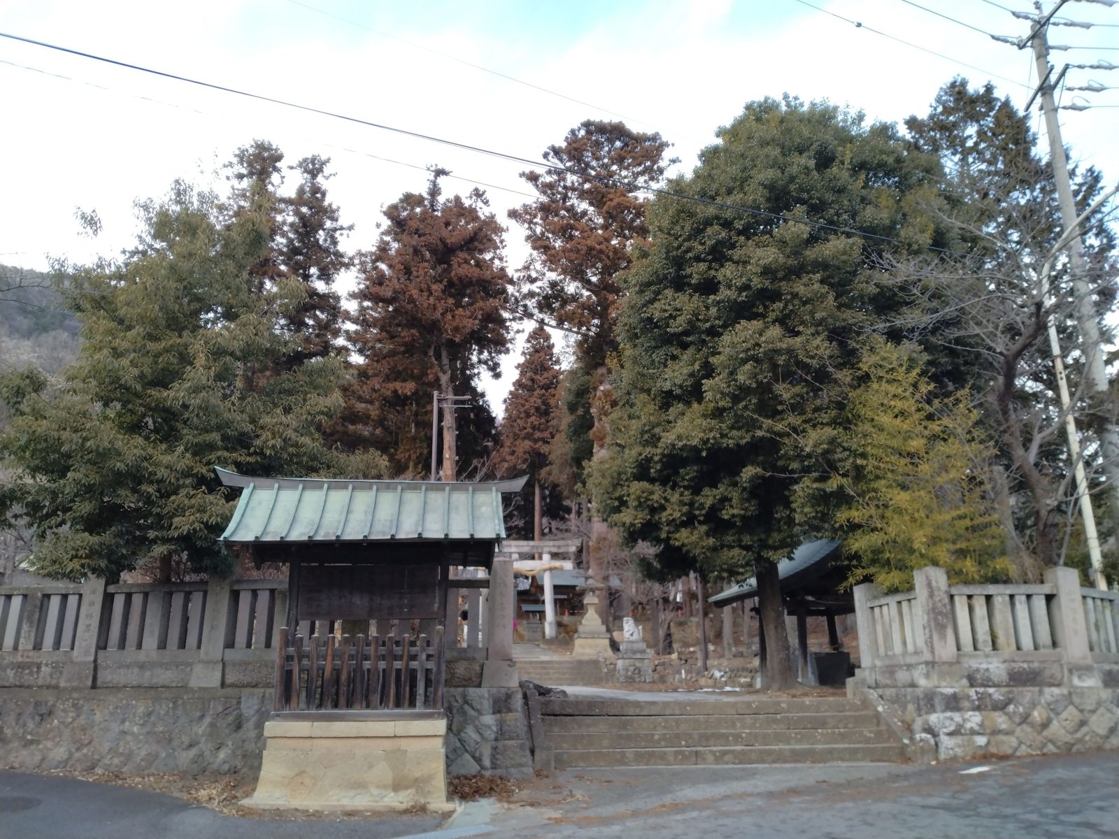 坂城神社 駐車場