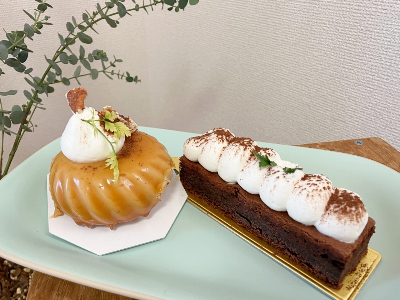 Chez Yuのケーキをテイクアウト