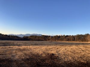 八ヶ岳田舎暮らし、身近な山火事、消防団のある安心